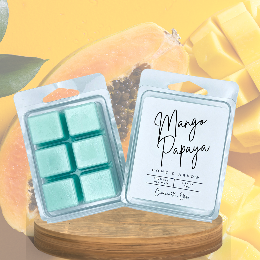 Mango Papaya 100% Soy Wax Melt