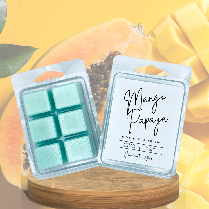 Mango Papaya 100% Soy Wax Melt