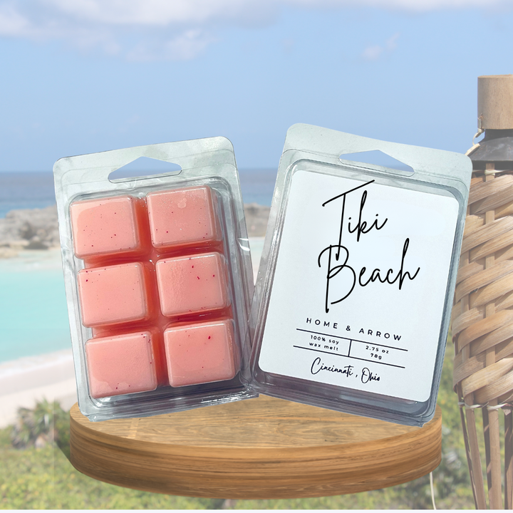 Tiki Beach 100% Soy Wax Melt