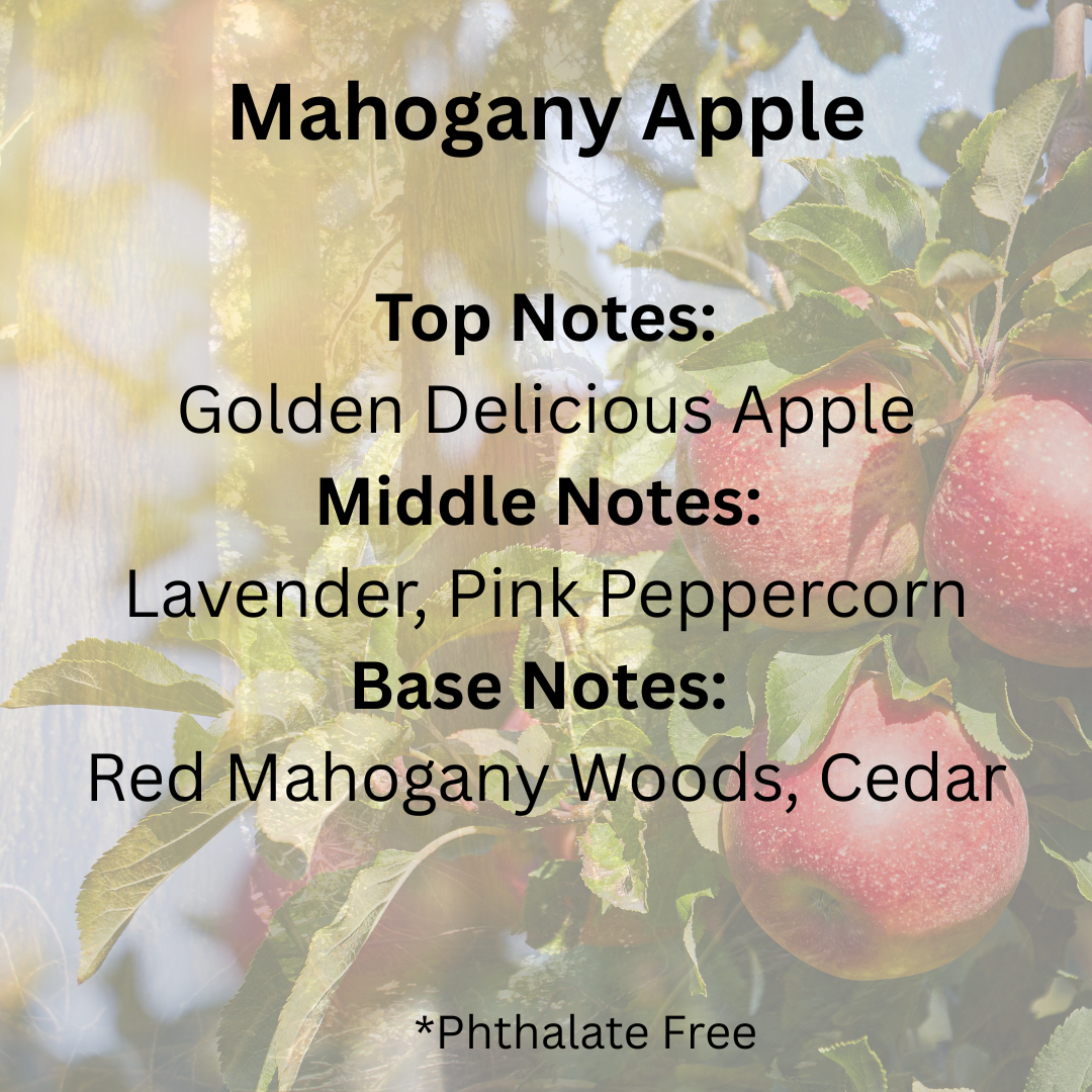Mahogany Apple 100% Soy Wax Melt
