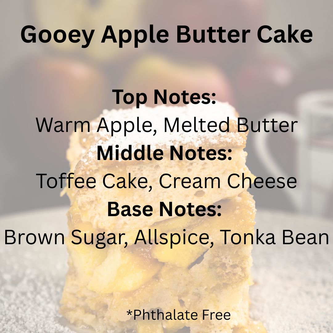 Gooey Apple Butter Cake 100% Soy Wax Melt