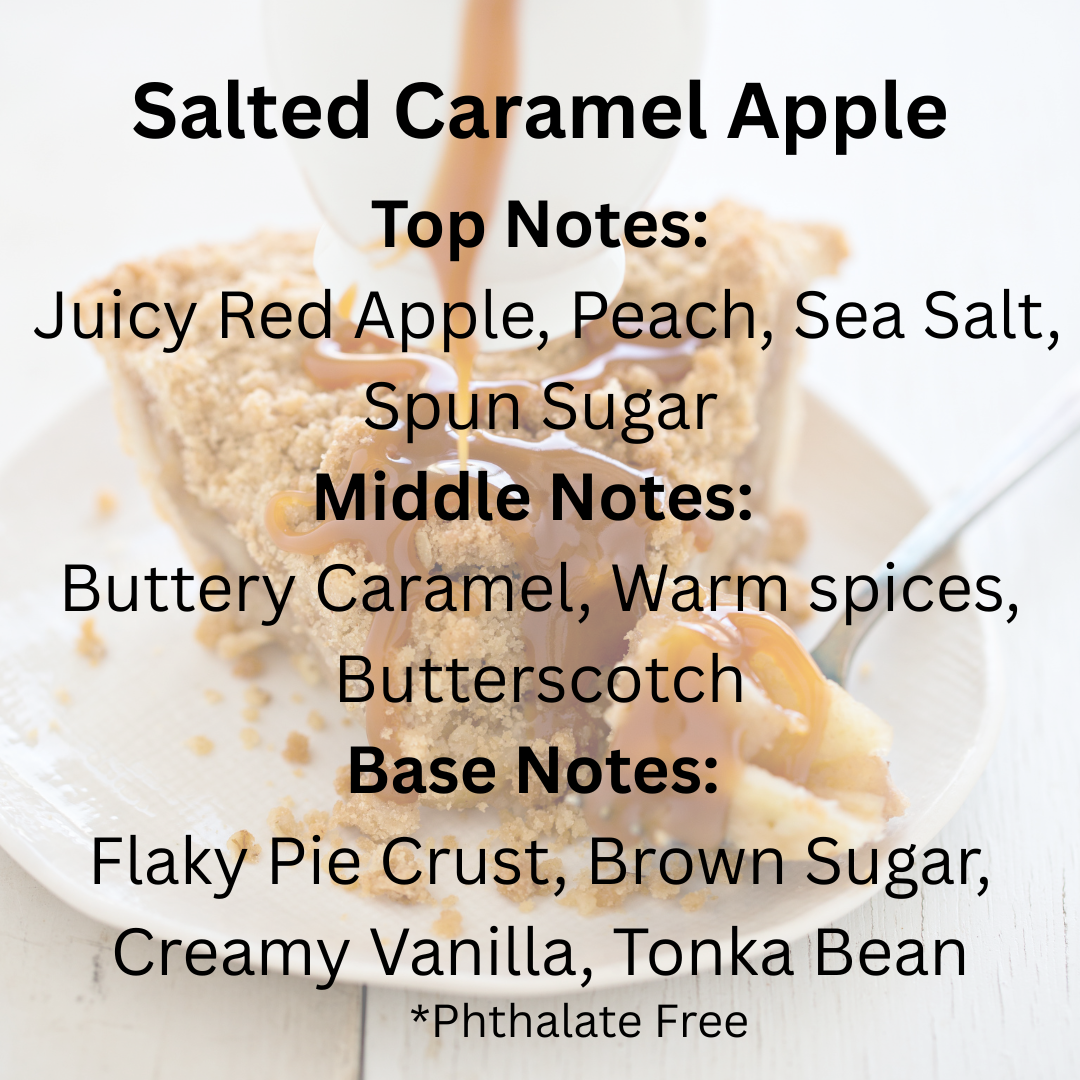 Salted Caramel Apple 100% Soy Wax Melt