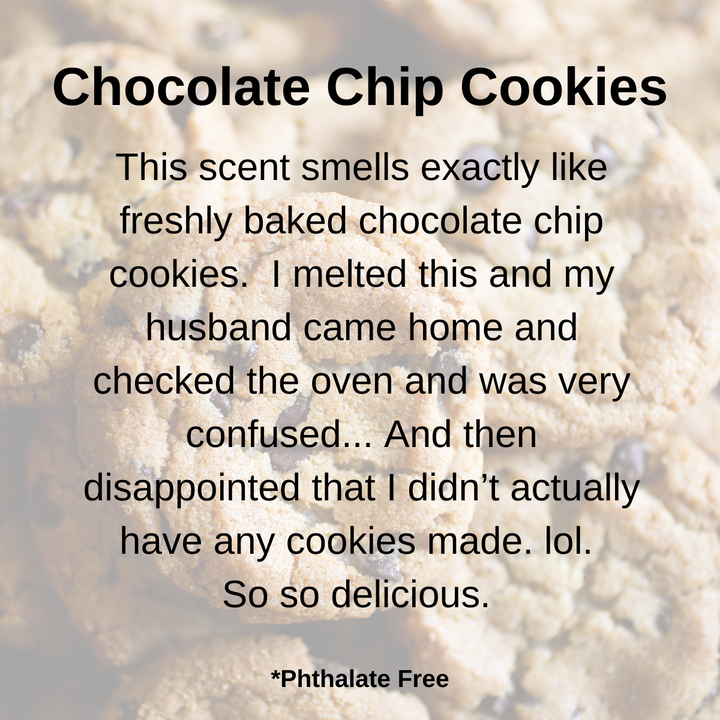 Chocolate Chip Cookies 100% Soy Wax Melt