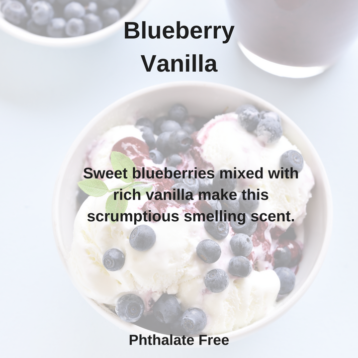 Blueberry Vanilla 100% Soy Wax Melt